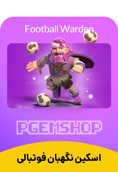 خرید اسکین نگهبان فوتبالی - پی جم شاپ