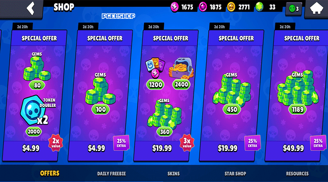 کاربرد جم براول استارز