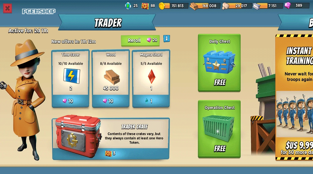 خرید جم در بازی بوم بیچ