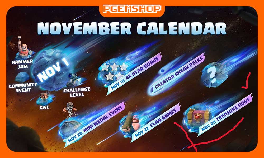 رویداد-Treasure-Hunt-کلش-آف-کلنز-چیست؟-