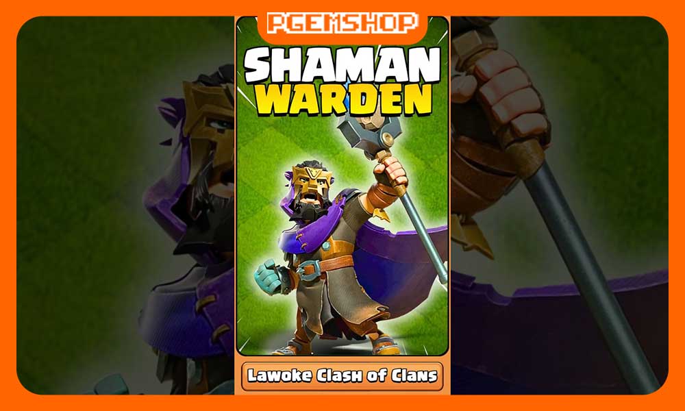 نگهبان-شامان-Shaman-Warden-Skin-کلش-آف-کلنز