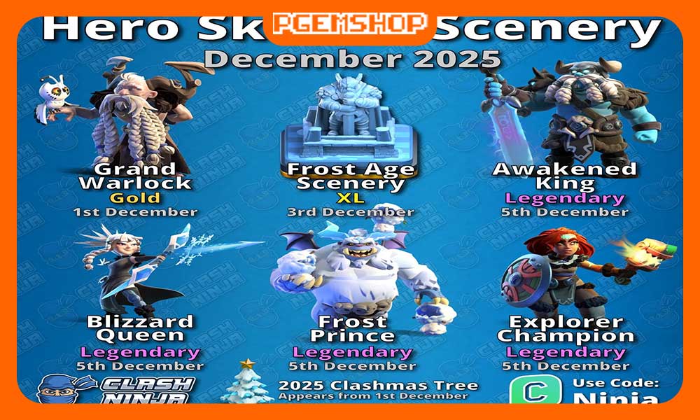 قهرمانان-عصر-یخبندان-کلش-آف-کلنز-2025