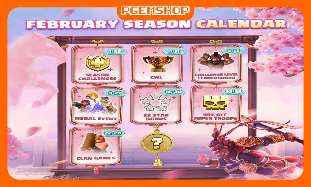 رویدادها-و-چالش‌های-جشن-سال-نو کلش آف کلنز