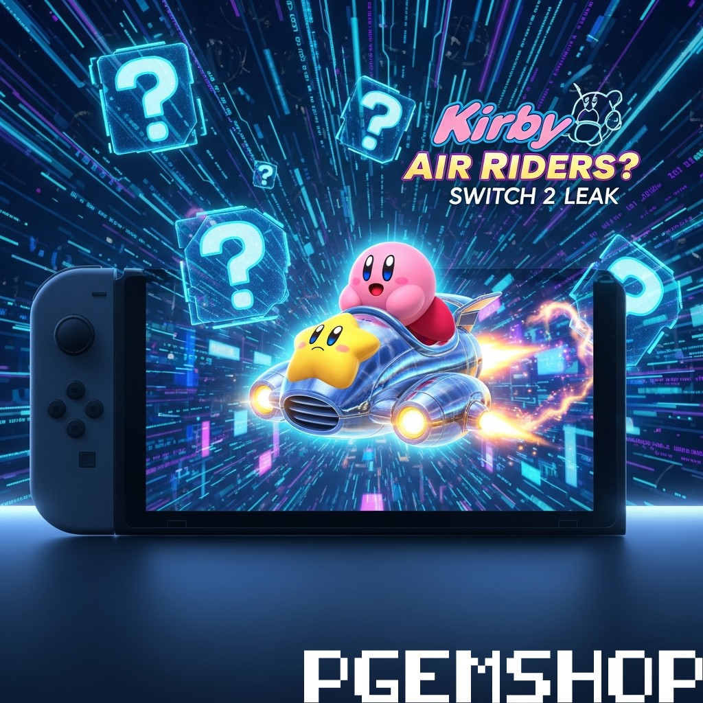 بازی معرفینشده نینتندو سوییچ ۲ در AliExpress لو رفت؟ | Kirby Air Riders