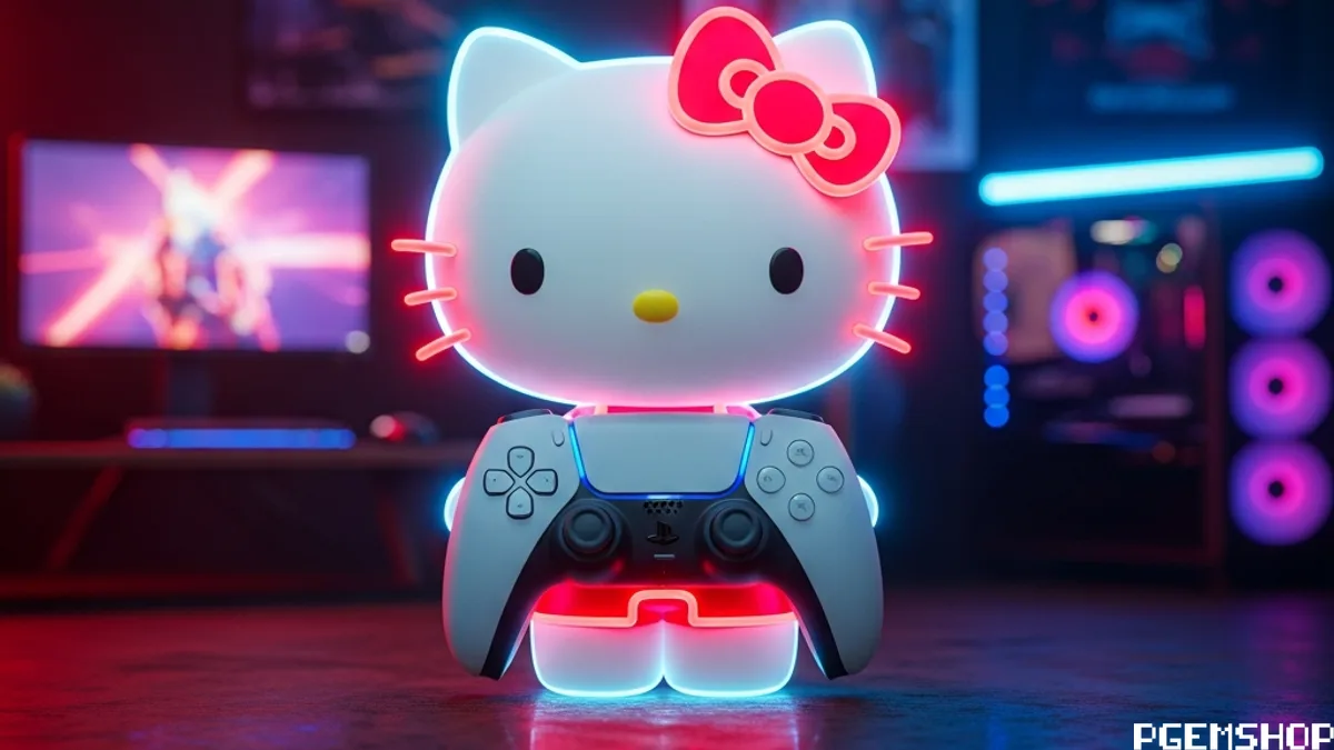اتاق گیمینگت رو با این هولدر Hello Kitty بترکون! | نقد و بررسی Cable Guys