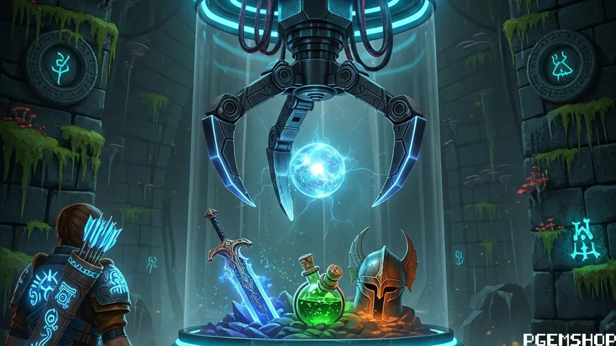 بازی Dungeon Clawler: وقتی ماشین چنگکی با ژانر روگلایک ترکیب میشود!