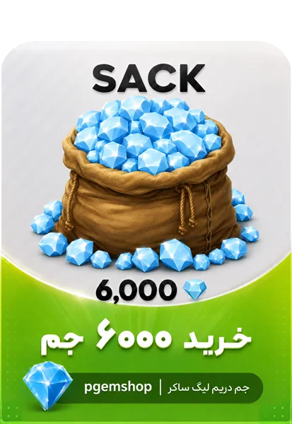 6000 جم دریم لیگ ساکر | پیجم شاپ