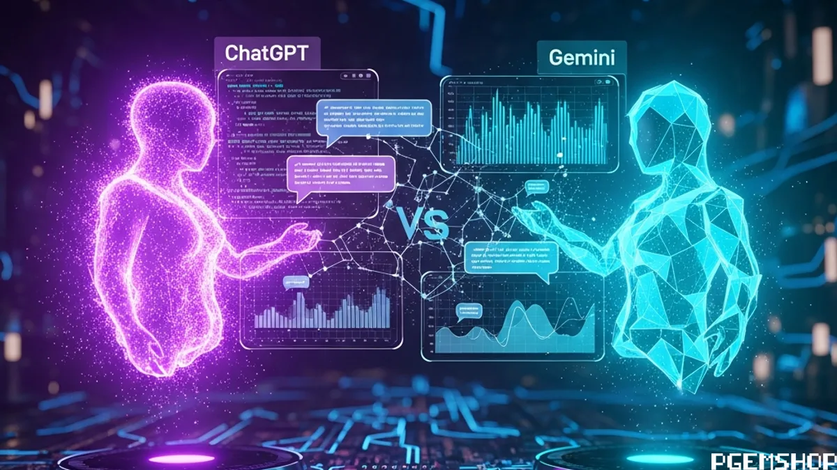 بهترین چتباتهای هوش مصنوعی رایگان: مقایسه ChatGPT و Gemini