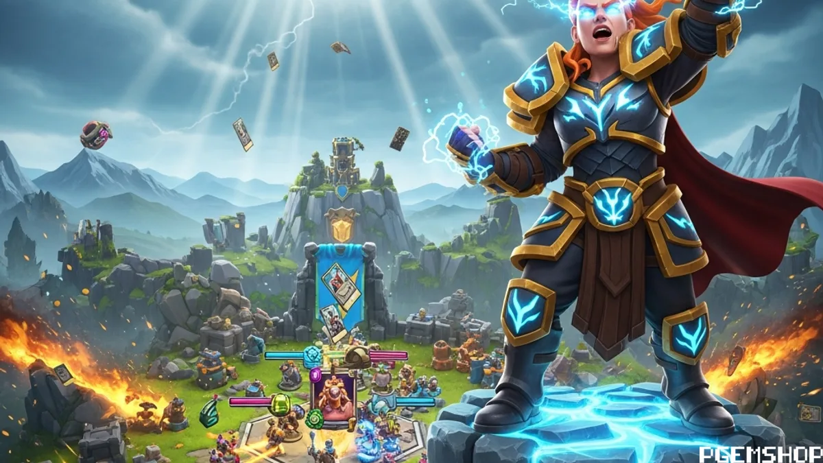 کلش آف کلنز منفجر شد: فصل جدید The Awesome Quest با کارتبازی و اسکینهای طوفانی!