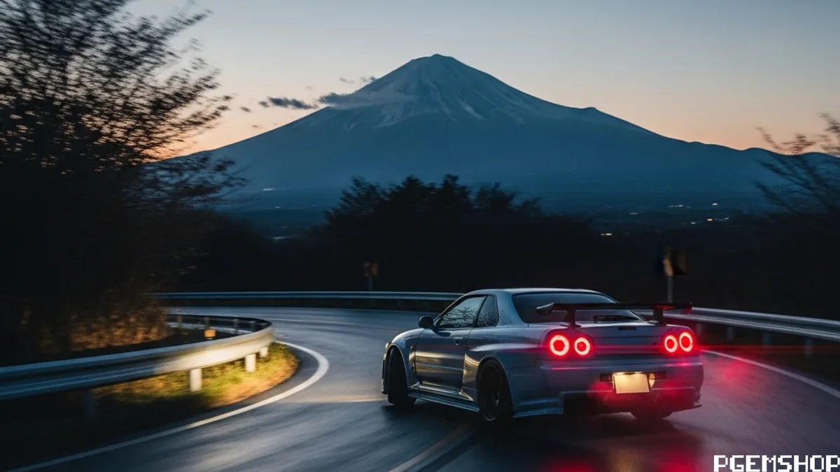 گازشو بگیر تا ژاپن! آپدیت Touge Masters آسفالت لجندز با مود دریفت و نیسان اسکایلاین منتشر شد