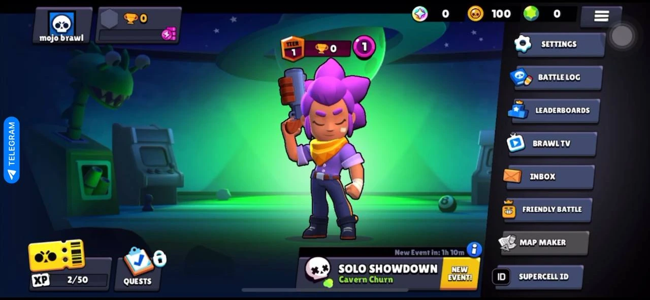 مرحله دوم: انتخاب گزینه Supercell ID از منو